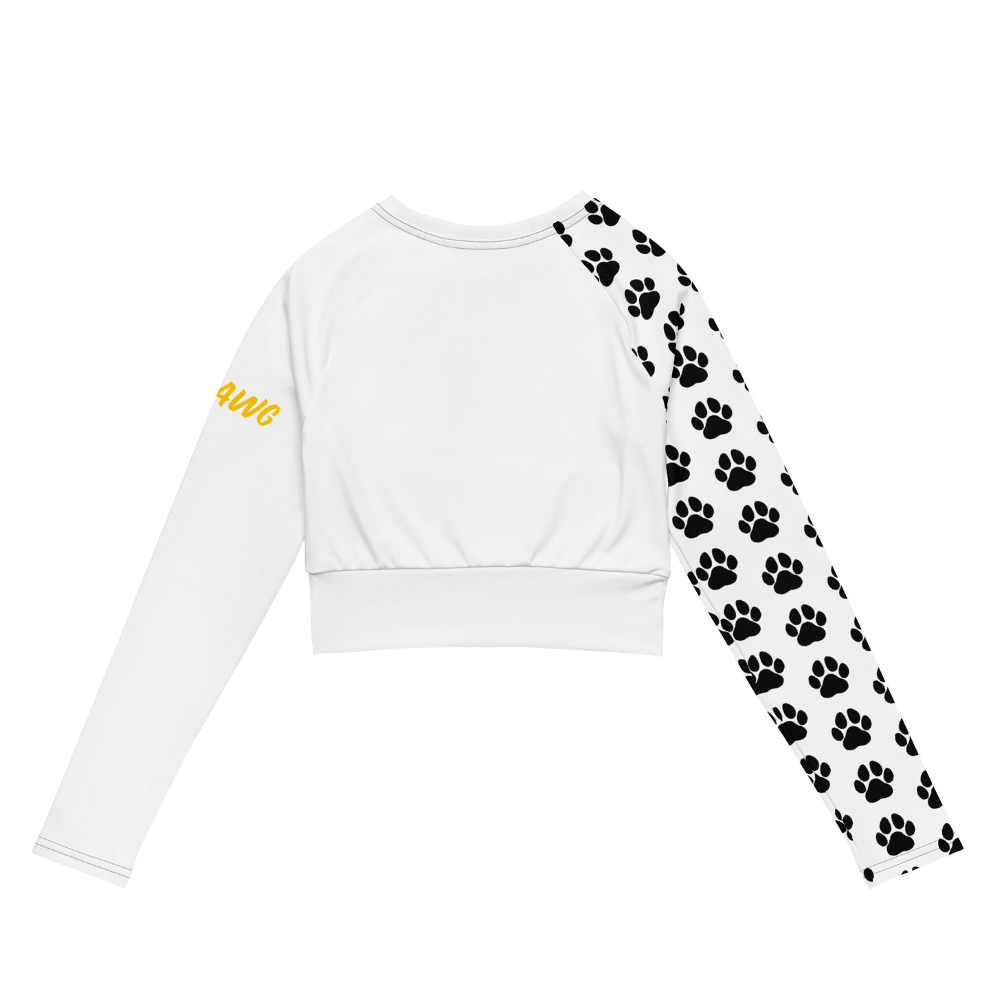 With My Dawg - long-sleeve crop top