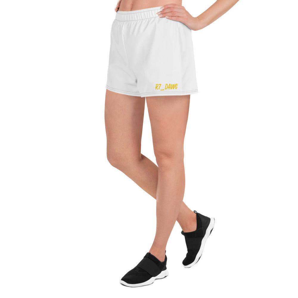 White P.O.D. - Women’s Athletic Shorts